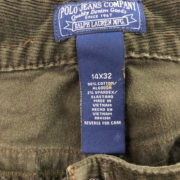 Polo Jeans Brown Corduroy Women’s Boot Cut 14 - Picture 5 of 8